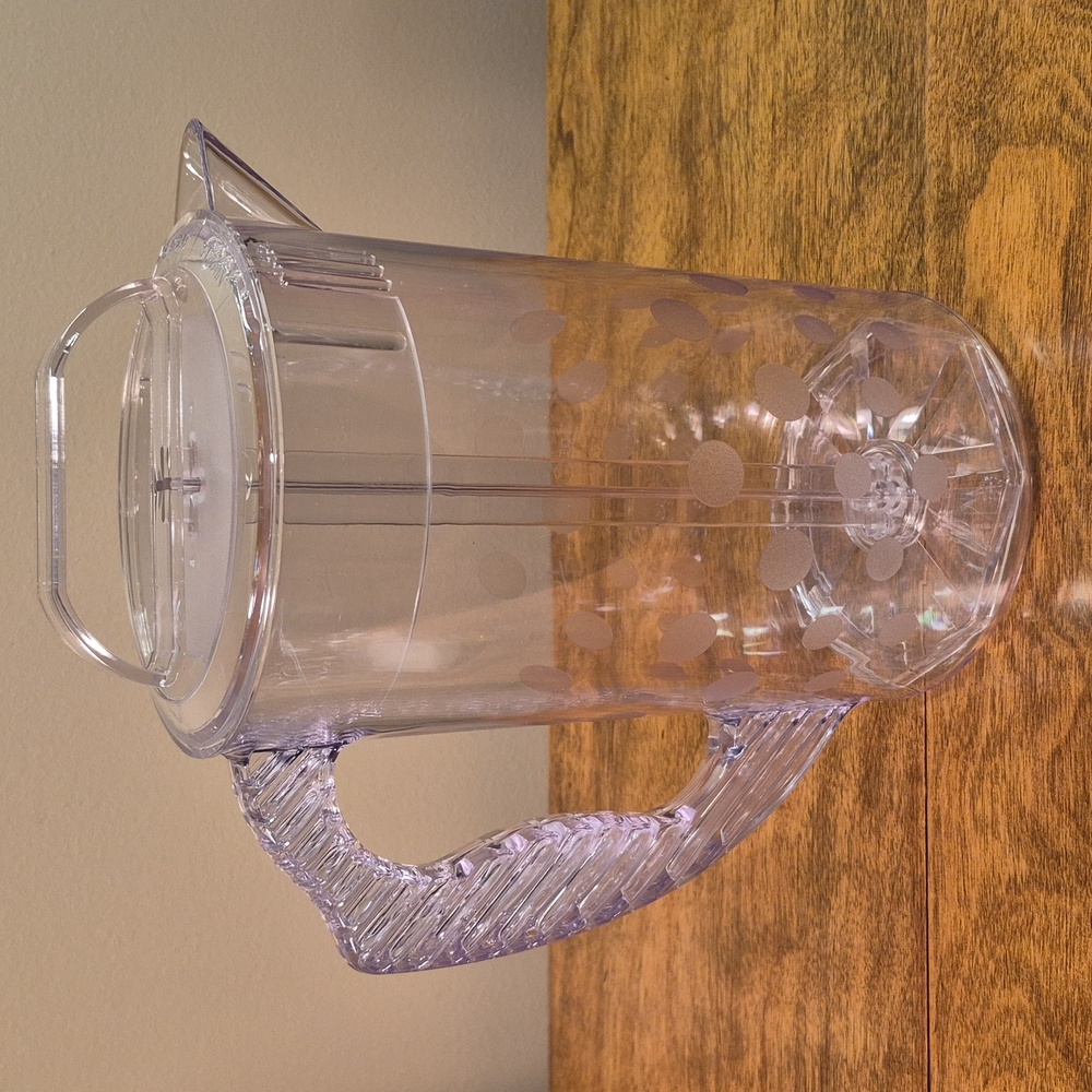 PAMPERED CHEF Retired 2010 Quick-Stir® 2 Quart Pitcher, NWOT, In Original Box